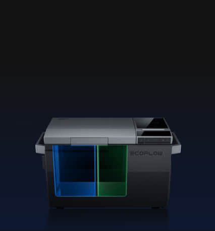 EcoFlow WAVE 2 & GLACIER 冷蔵庫 2-in-1 パッケージ | EcoFlow JP