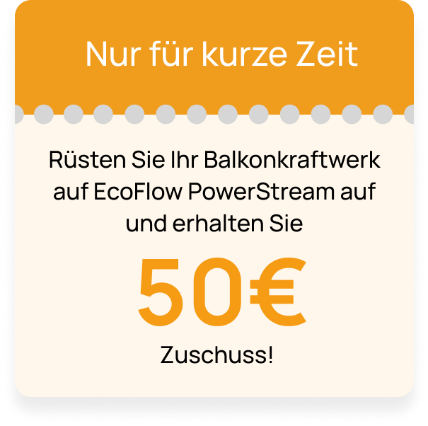 EcoFlow PowerStream Balkonkraftwerk