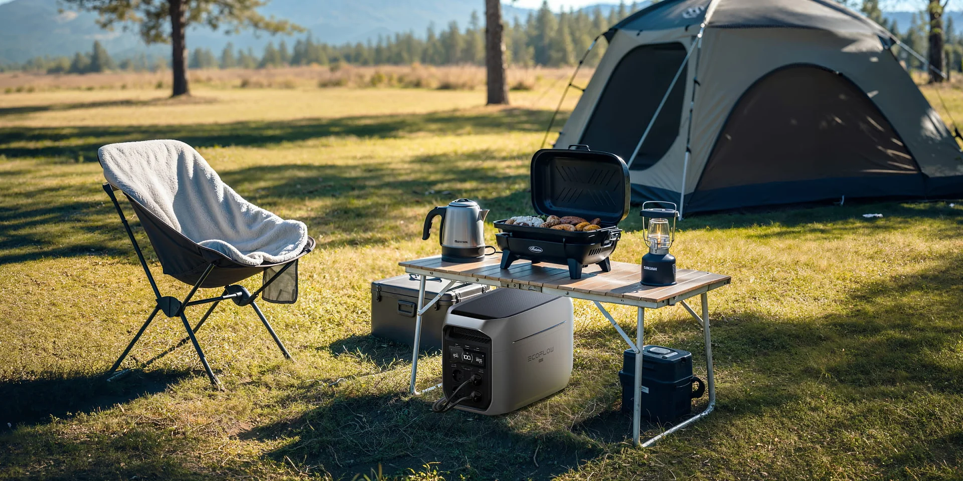 Camping con caravana