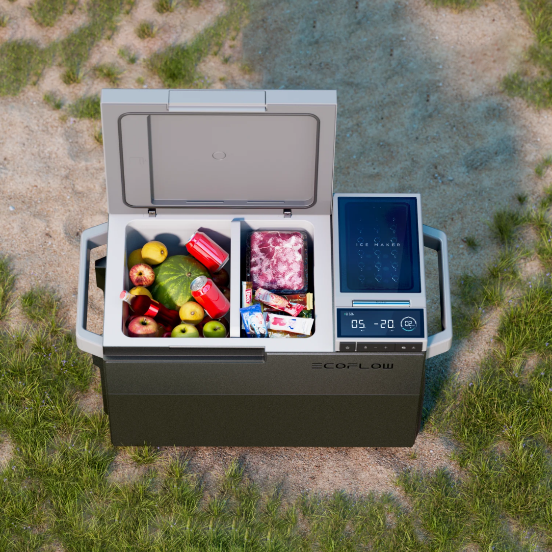 EcoFlow GLACIER Tragbarer Kühlschrank, EcoFlow DE