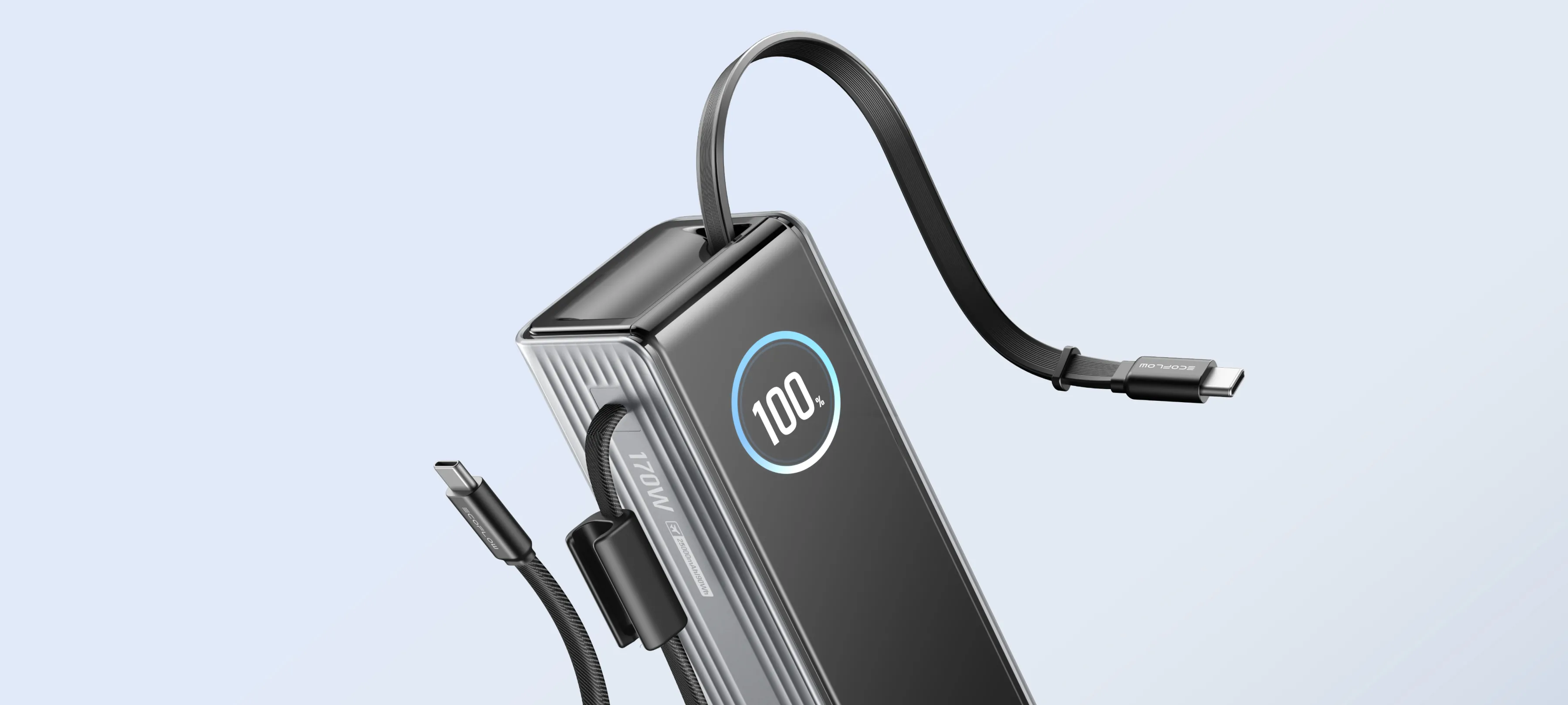 Built-in, Retractable Cables