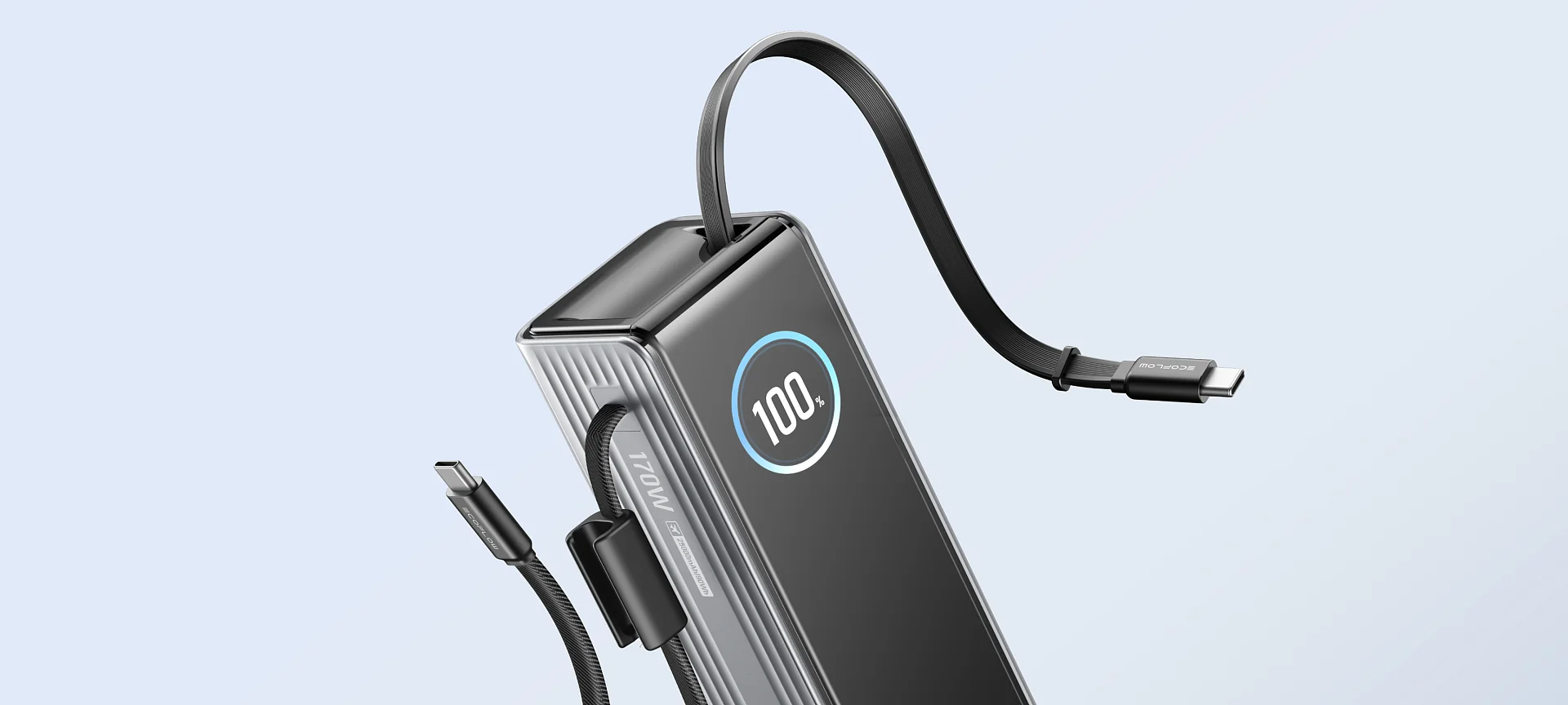 Built-in, Retractable Cables