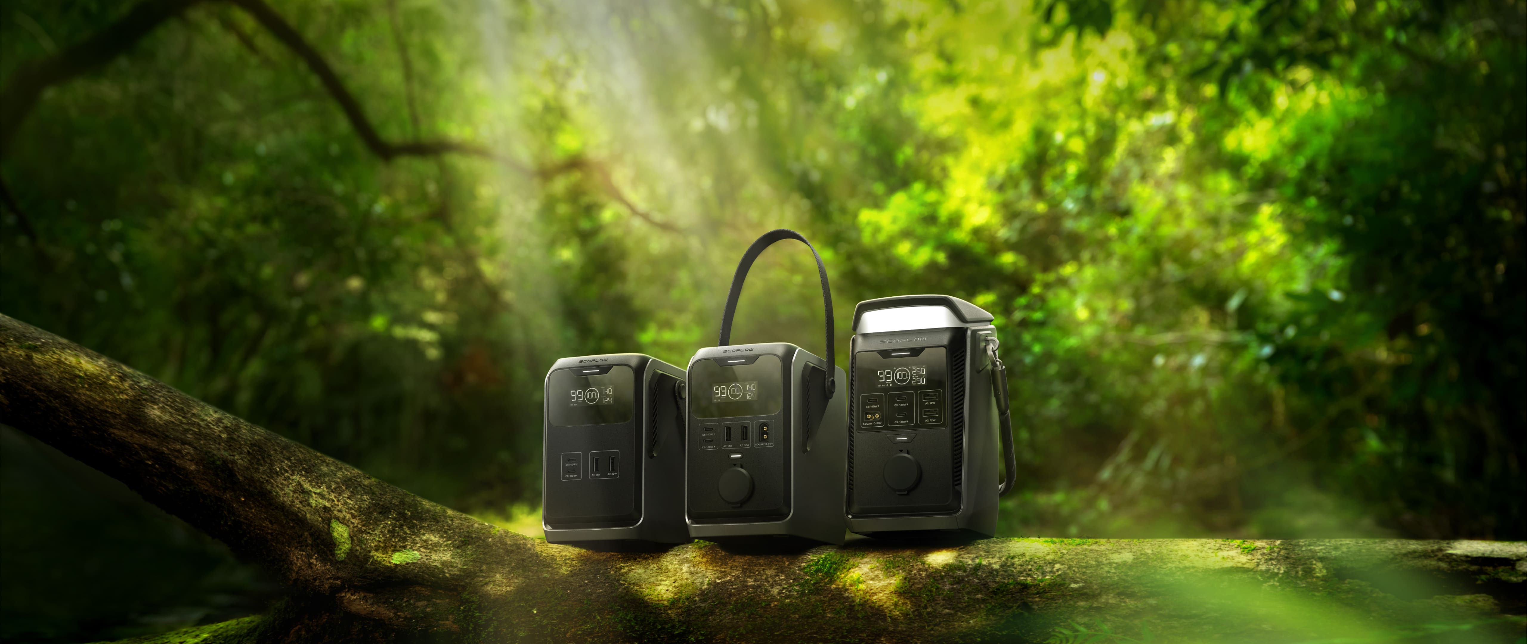 Serie Trail DC en uso al aire libre