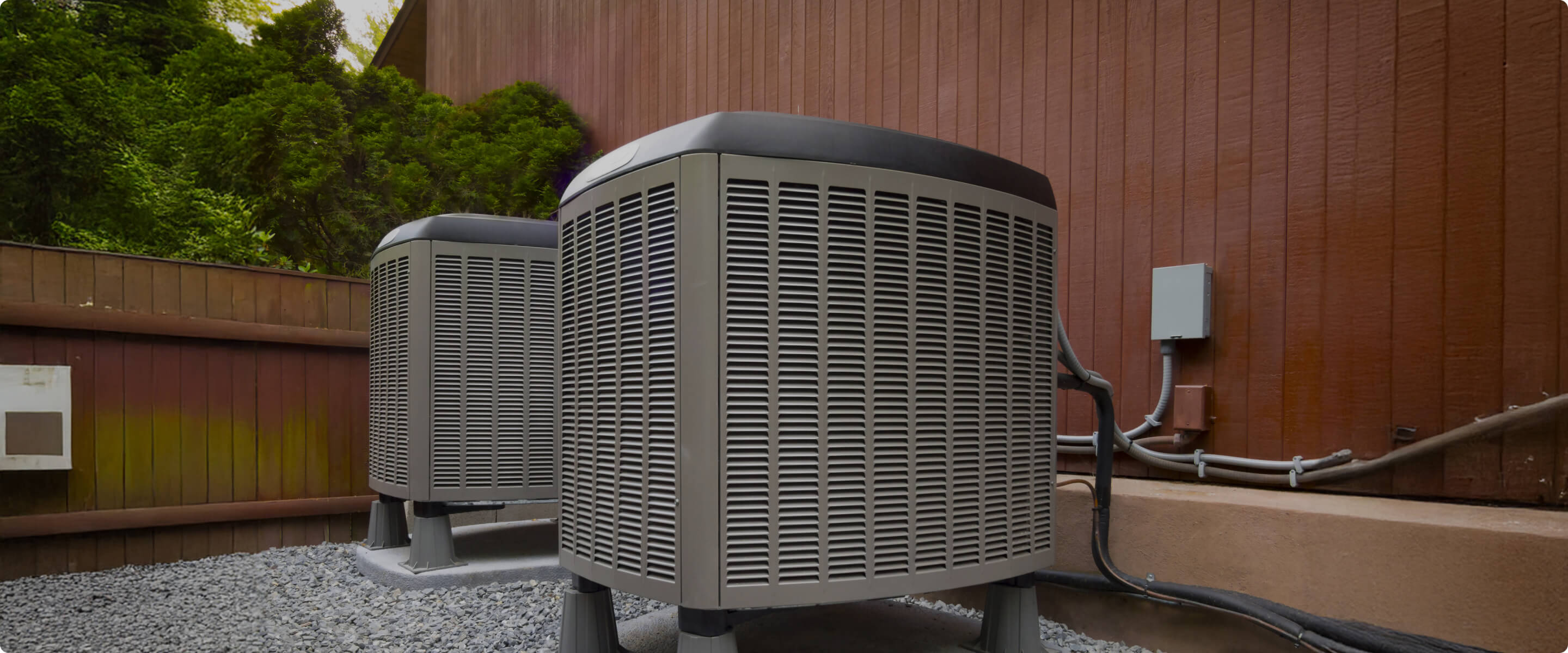 Even with two 5-ton HVAC systems running together.