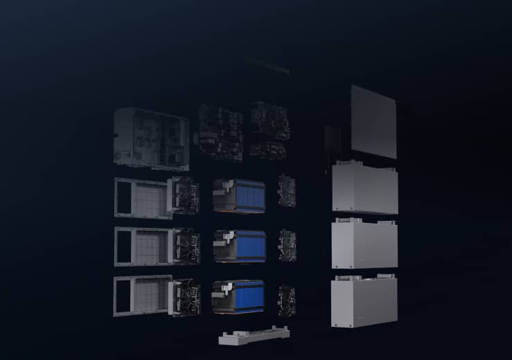 EcoFlow Ocean Solar battery overview showing integrated whole-home backup,battery safety,real savings,faster installer and 1+8+N Ecosystem