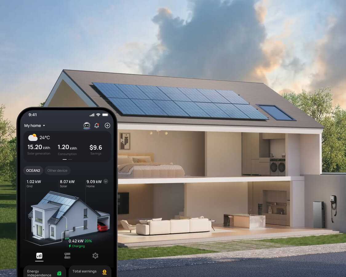 Typical day of savings with EcoFlow OCEAN 2 Home Battery