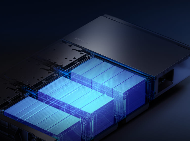 EcoFlow OCEAN 2 Plus Single Phase LFP battery, 100000 cell cycle lifespan