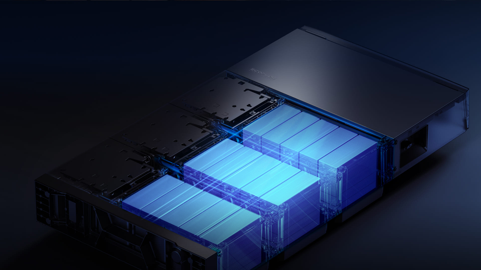 EcoFlow OCEAN 2 Plus Single Phase LFP battery, 100000 cell cycle lifespan