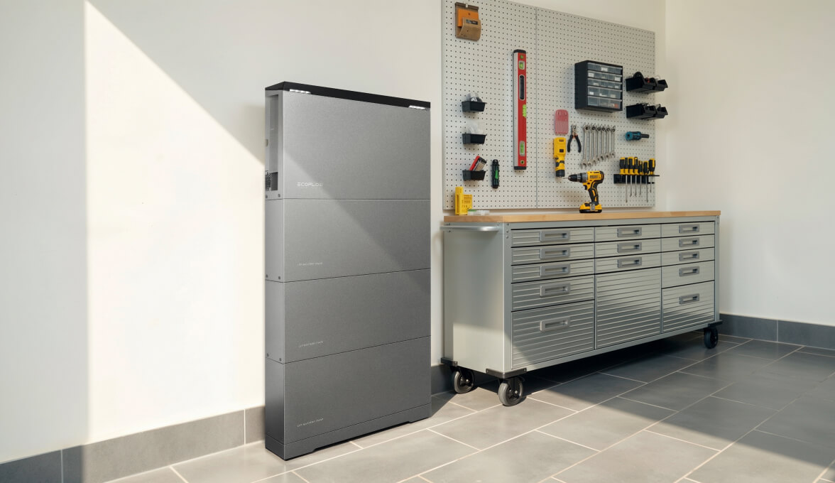 Flexible space-saving installation for EcoFlow OCEAN 2 Plus Single Phase