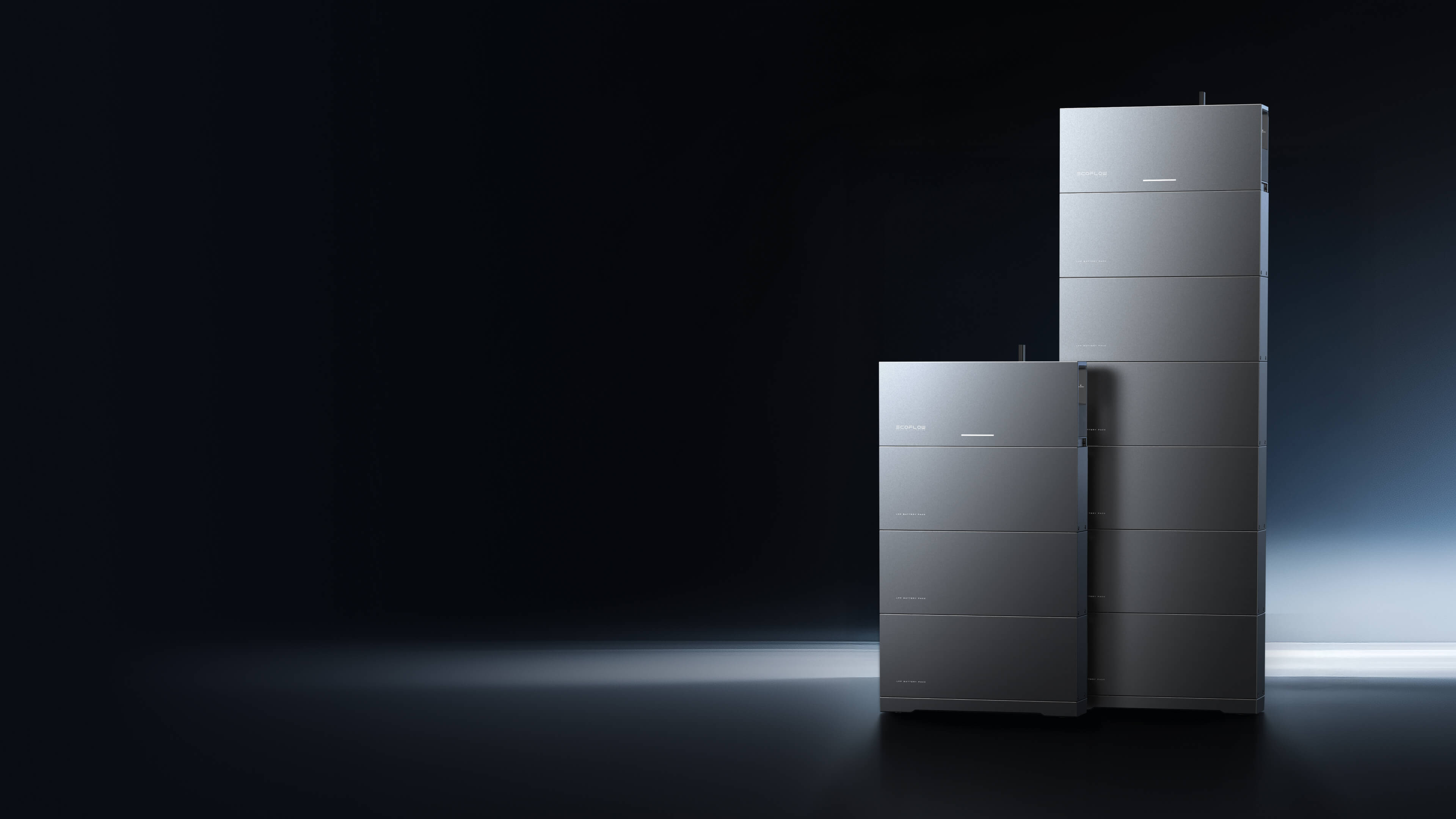 EcoFlow OCEAN 2 modular LFP home battery system showing scalable capacity and long‑term durability up to 10,000+ cycles