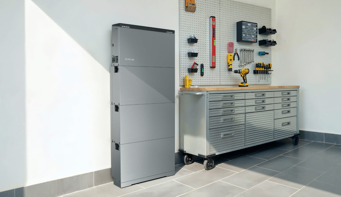Flexible space-saving installation for EcoFlow OCEAN 2 Plus Single Phase