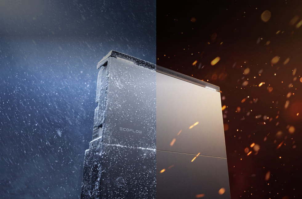 EcoFlow OCEAN 2 Plus Single-Phase solar battery overview: whole-home backup, built-in safety, real solar savings, faster installation, open intelligent ecosystem