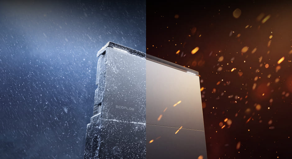 EcoFlow OCEAN 2 Plus Single-Phase solar battery overview: whole-home backup, built-in safety, real solar savings, faster installation, open intelligent ecosystem