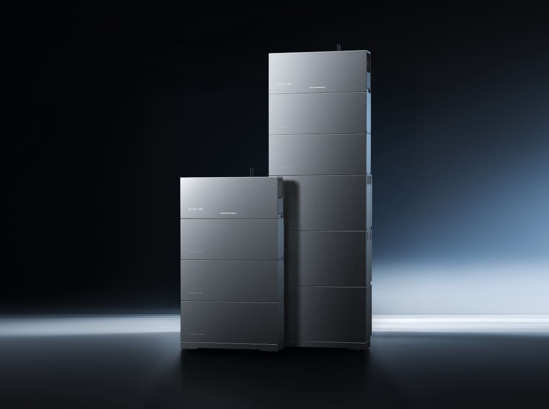 EcoFlow OCEAN 2 modular LFP home battery system showing scalable capacity and long‑term durability up to 10,000+ cycles