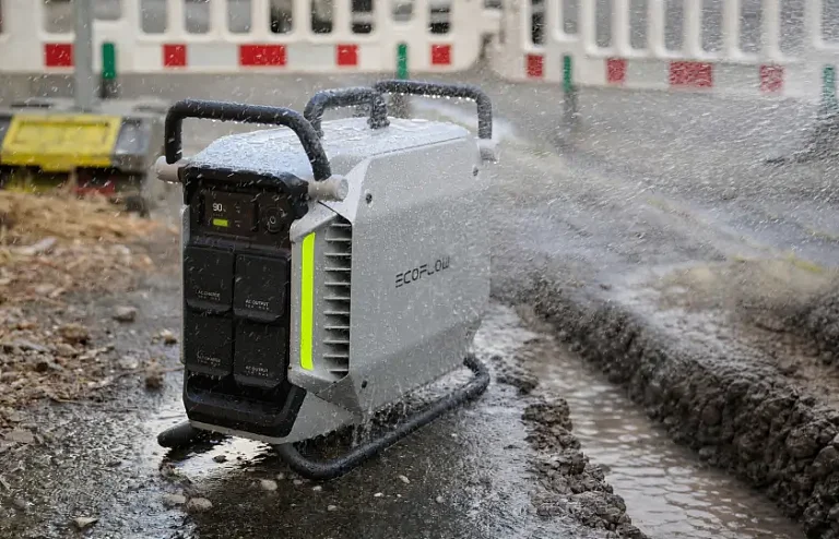 IP65-Schutz gegen Staub und Wasser